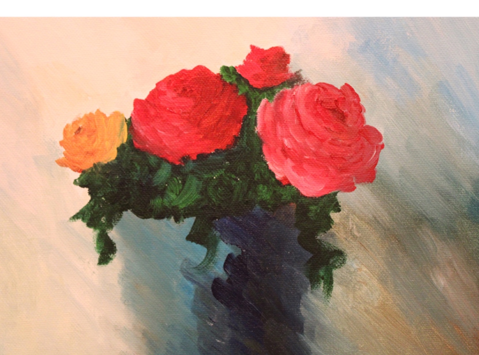 Rose painting